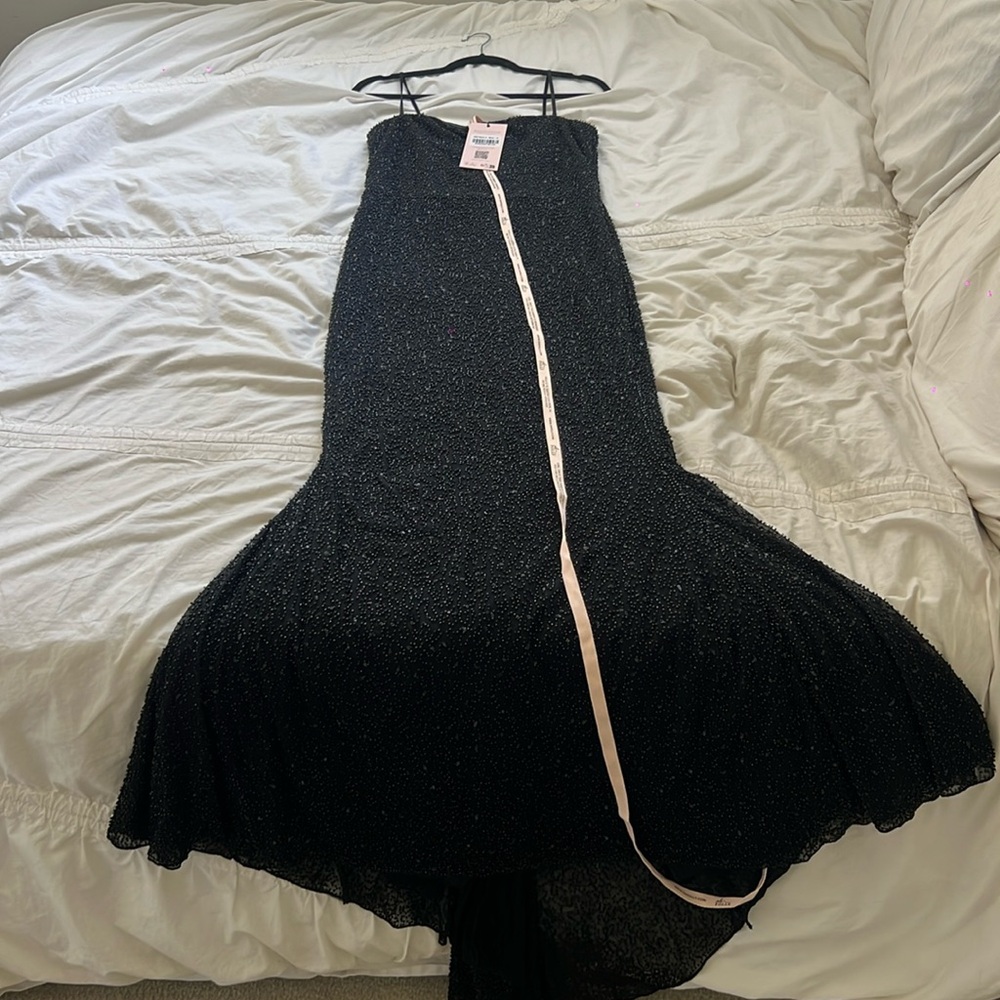 FLORENTINA oh Polly Embellished Corset Gown in Black